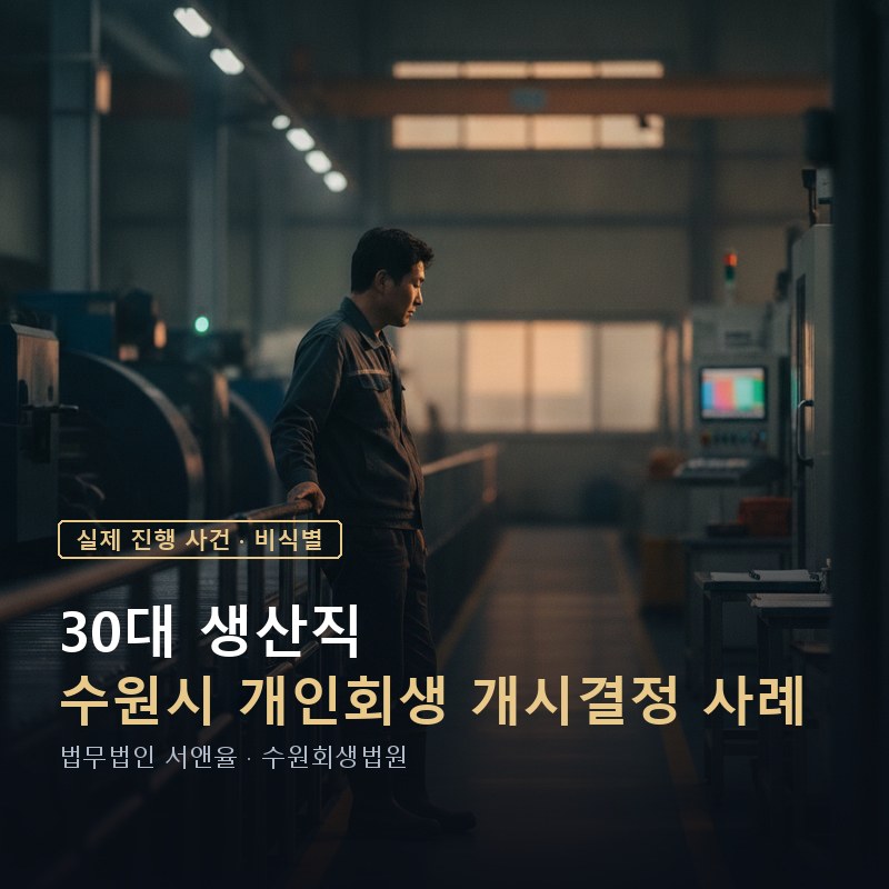 개인회생 중 이직하면? 소득변동 신고와 변제금 변경|수원 30대 생산직 개시결정 사례 — 이해를 돕기 위한 연출 이미지